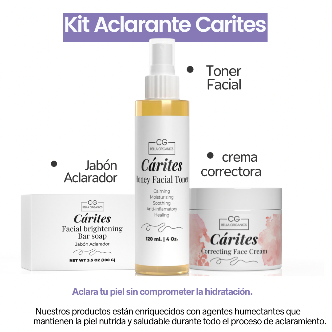 KIT ACLARANTE CARITES