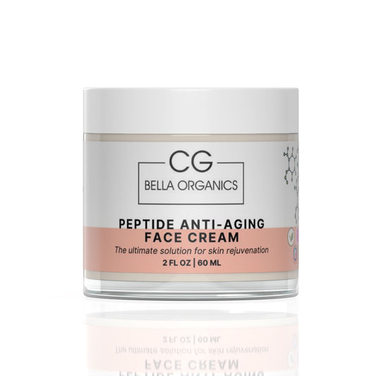 CREMA FACIAL ANTI-ENVEJECIMIENTO DE PÉPTIDOS BIOACTIVOS